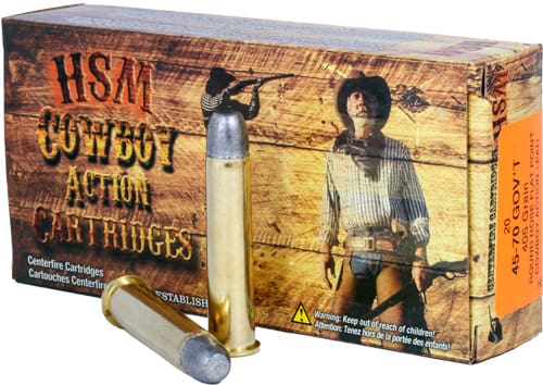 HSM COWBOY 45-70 GOV 405GR – RNFP 20RD 20BX/CS