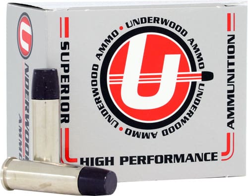 UNDERWOOD 357 MAG 180GR  LEAD – FLAT NOSE 20RD 10BX/CS