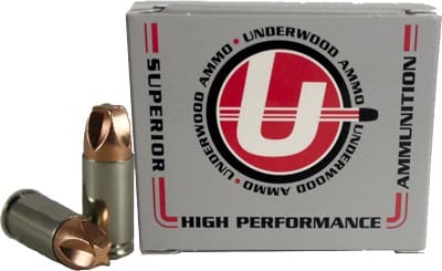 UNDERWOOD 9MM LUGER +P+ 90GR – XTREME DEFENDER 20RD 10BX/CS