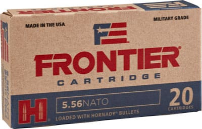 FRONTIER 5.56X45 75GR BTHP – MATCH 20RD 25BX/CS