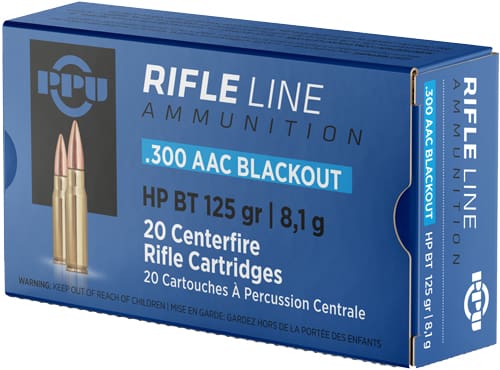 PPU 300 AAC BTHP 125GR – 20RD 50BX/CS