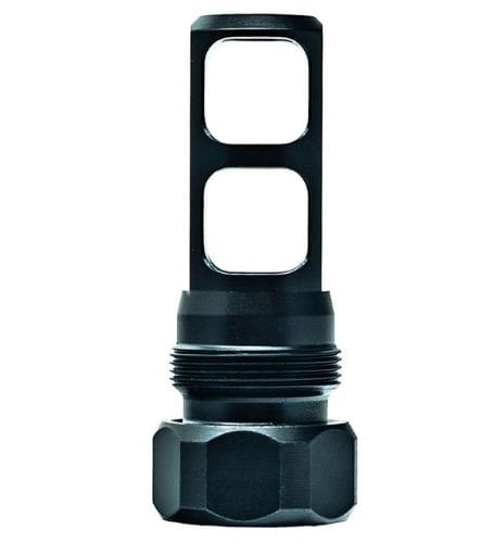 FAXON MUZZLOK SS PLAN B MUZZLE – BRAKE 5/8X24 .375″ BORE