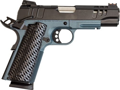 GLFA 1911 PISTOL 45ACP 4.25″ – FS BLACK SLIDE TITANIUM FRAME