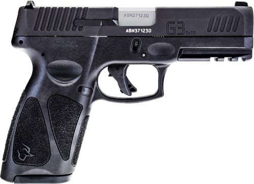 TAURUS G3 9MM 17-SHOT 3-DOT – ADJ. MATTE BLACK POLYMER