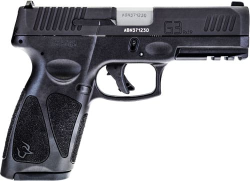 TAURUS G3 9MM 17-SHOT 3-DOT – ADJ. MATTE BLACK POLYMER