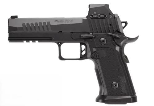 SIG P211 GT5 9MM 5″ SAO ROMEOX – SIGLOC (1)17/(2)21RD G10/BLACK