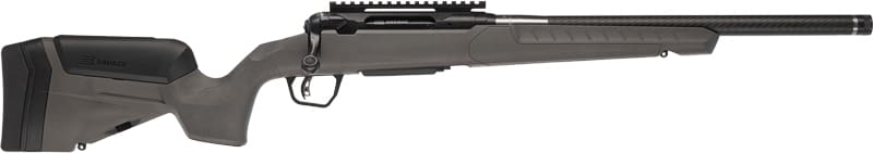 SAVAGE 110 CARBON HUNTER 6.5CM – 18″ CF/GREY ADJ LOP