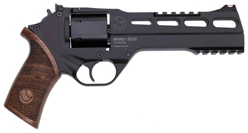 CHIAPPA RHINO 60DS 357MAG – 6″ ADJ. SIGHT BLACK/WALNUT.