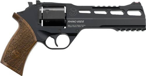 CHIAPPA RHINO 60DS 10MM – 6″ ADJ. SIGHT BLACK/WALNUT.