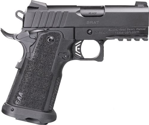GIRSAN WITNESS 2311 BRAT 45ACP - OFFICER BULL BBL 11RD BLK - Image 2