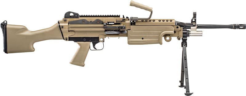 FN M249S 5.56X45MM 18.5″ – 30/200 FDE