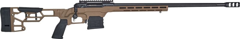 SAVAGE 110 PRECISION 6.5CM – 24″ MDT LSS XL CHASSIS FDE