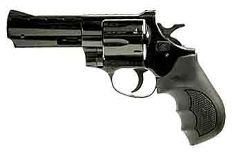 EAA WINDICATOR 357MAG 4″ FS – BLUED BLACK SYNTHETIC GRIPS