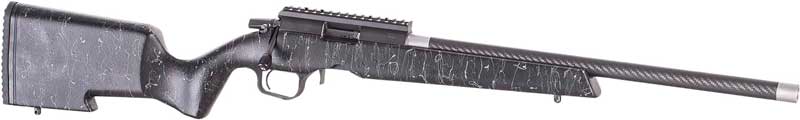 CHRISTENSEN RANGER 17HMR 18″ – CF BBL/STOCK BLACK W/GREY WEB