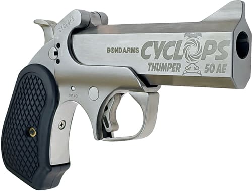 BOND ARMS CYCLOPS 50AE SS – 4.25″ B6 EXTENDED GRIP