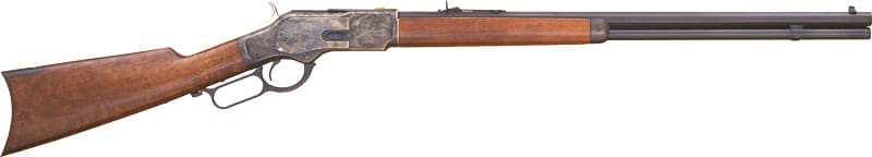 CIMARRON 1873 SPORTING 45LC – 24″ OCTAGON CC/BLUED WALNUT