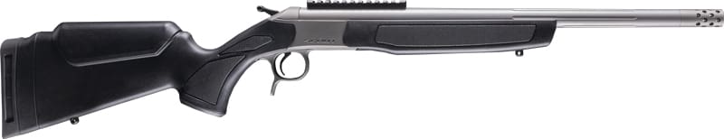 CVA SCOUT TD V3 6MM ARC 20″ – STAINLESS/BLACK SYNTHETIC