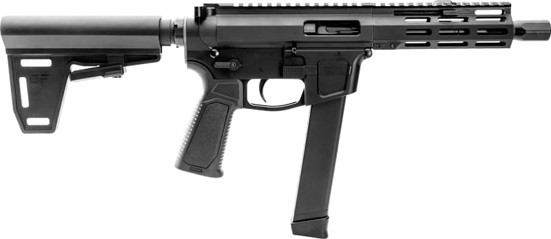 GFORCE ARMS JAWBONE HYBRID – 45ACP PISTOL 5″ BBL 26RD BLACK