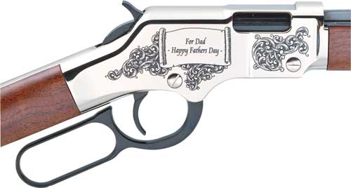 HENRY H4 GOLDENBOY SILVER 22LR – FATHERS DAY EDITION