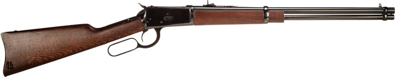 HERITAGE R92 38/357 LEVER – 20″ BBL BLUED HARDWOOD