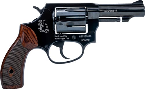 HERITAGE ROSCOE 38SPL 3″ – FIXED BLACK WOOD