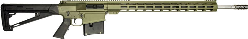 GLFA GL10 RIFLE 300 WIN MAG – 24″ 1:10 SS BBL OD GREEN