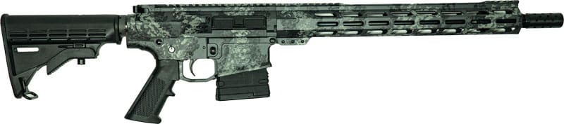 GLFA AR10 RIFLE 308 BUNDLE 16″ – W/ 5 KNIVES LICHEN GREY