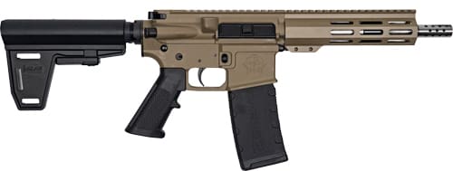 GLFA AR15 PISTOL W/BRACE 223 – WYLDE 7.5″ SS FLAT DARK EARTH