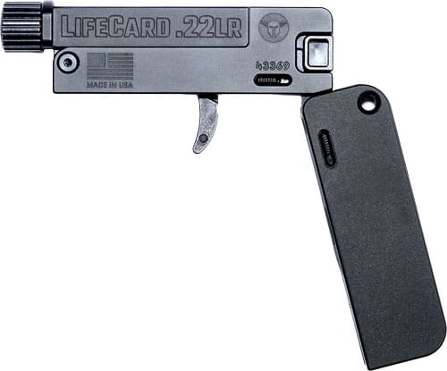 TRAILBLAZER LIFECARD 22LR – SINGLE SHOT POLY THREADED BLK