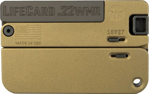 TRAILBLAZER LIFECARD 22WMR – SINGLE SHOT BURNT BRONZE