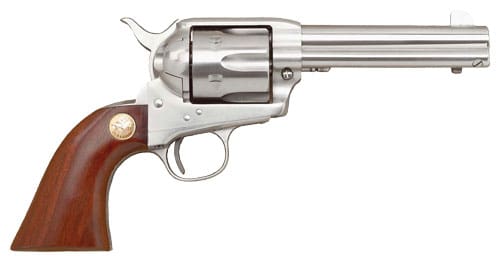 CIMARRON P-MODEL 45LC 4.75″ – FS STAINLESS WALNUT