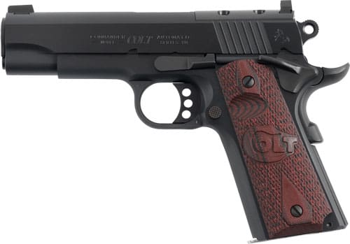 COLT COMBAT COMMANDER 38 SUPER - 4.25" 8RD BLUED OPTIC READY - Image 2