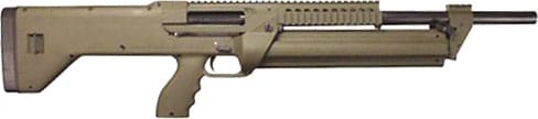 SRM 1216 12GA. 3″ 18.5″ BARREL – 16-SHOT FLAT DARK EARTH STOCK