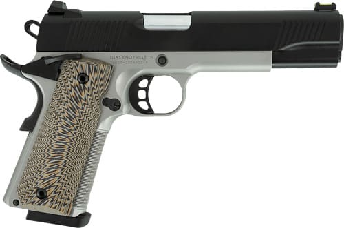 TISAS 1911 D10 FO 10MM – 5″ BBL SS/BLACK 2-8RD MAGS