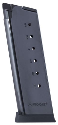 MEC-GAR MAGAZINE 1911 OFFICERS – 45ACP 7RD BLUED