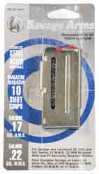 SAVAGE MAGAZINE 93 SERIES – .22WMR/.17HMR 10RD STAINLESS