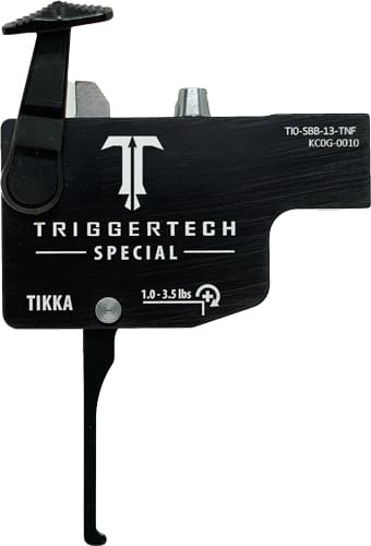 TRIGGERTECH TIKKA SINGLE STAGE – BLACK SPECIAL FLAT