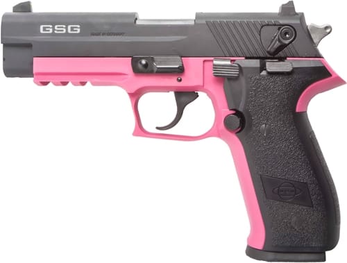 GERMAN SPORT FIREFLY 22LR – 4″ FS 10RD NON-TREADED PINK