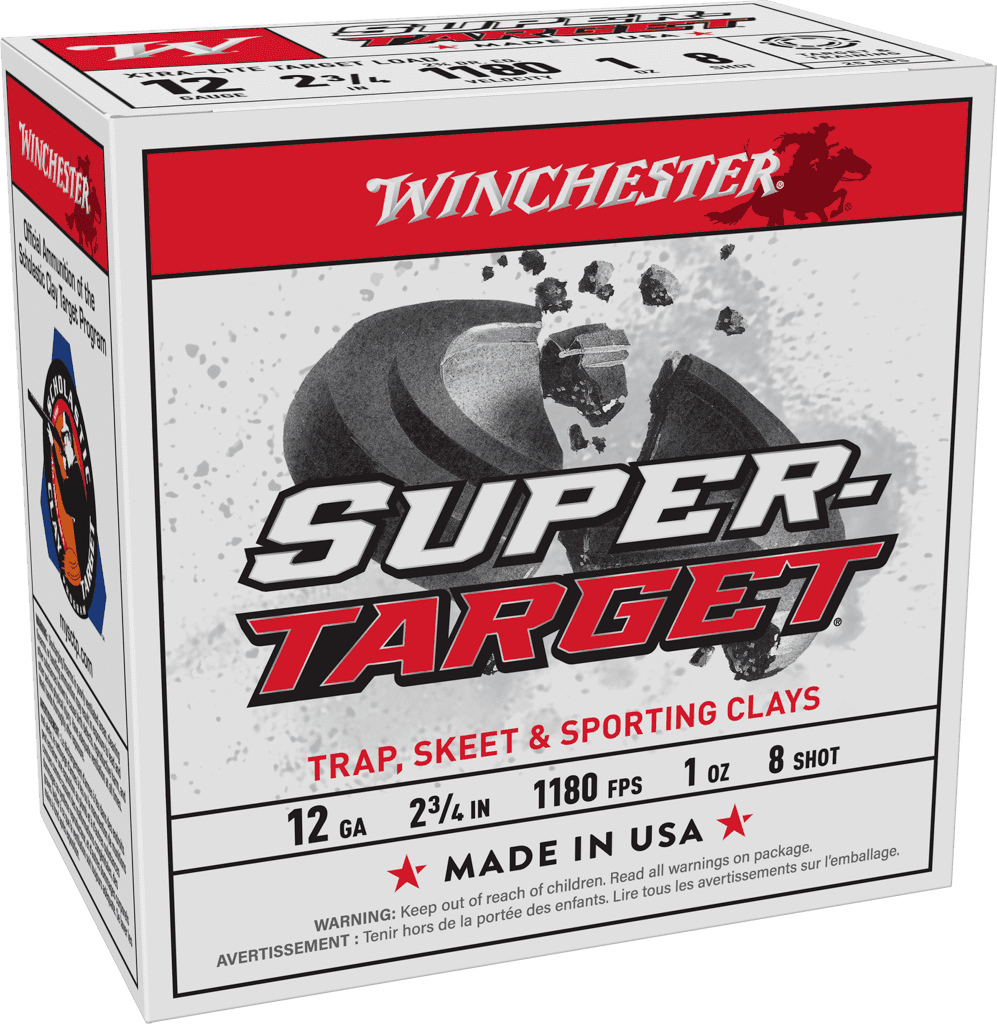 WINCHESTER 12G 2-3/4″ #8 SPR TRGT XTR LGHT 1OZ 25RD/250