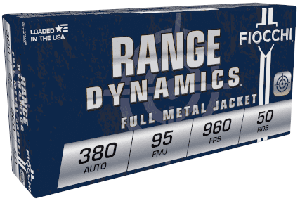 FIOCCHI 380 AUTO 95GR FMJ