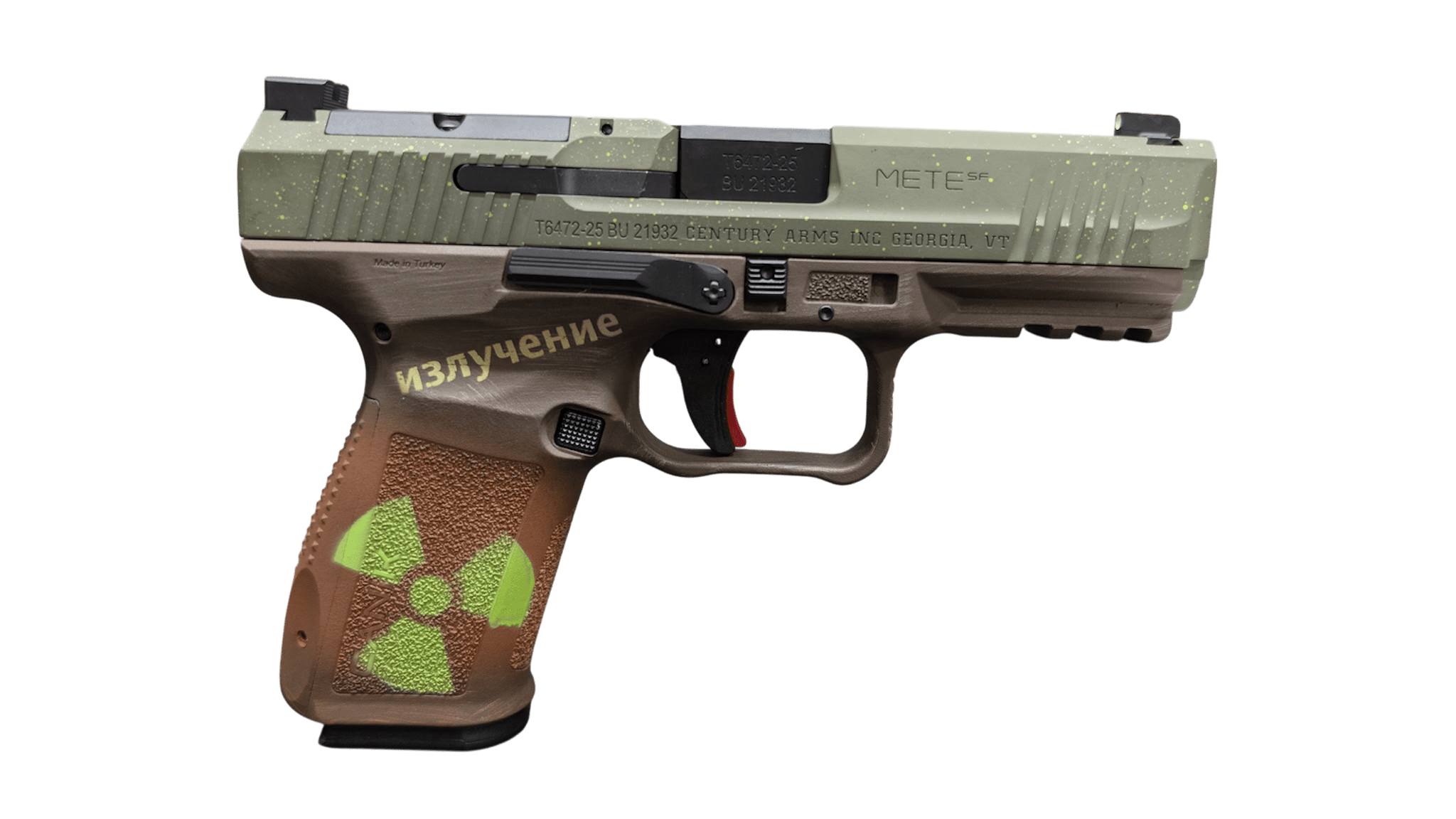 CENTURY CANIK METE SF DOOMSDAY 9MM PISTOL 4.19 BRL 1-15RD MAG