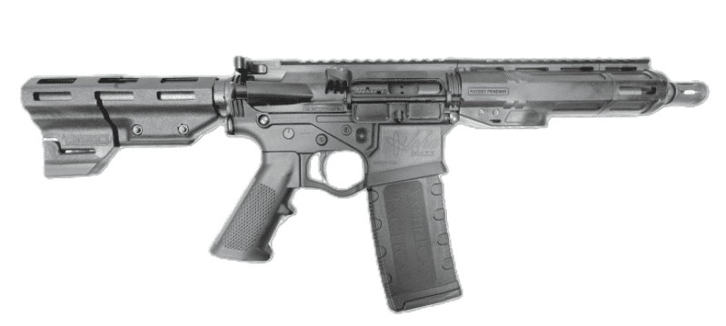 ATI ALPHA MAXX HGA 5.56 7.5″ PISTOL W/7″ POLY MLOK HANGUARD FLAT TOP W/BRACE