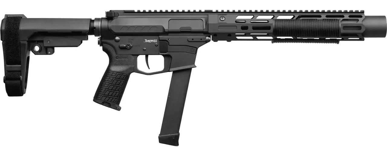 CMMG PISTOL SD 9MM GLOCK PATTERN SUPPRESSED ZEROED BANSHEE 1-33RD ZEROED TRIGGER W/ CMMG11DB029