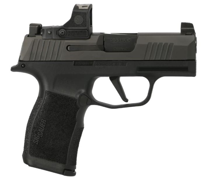 SIG SAUER P365X ROMEO RS OPTIC 9MM PSTL 3.1″ BBL 2-12RD MAGS