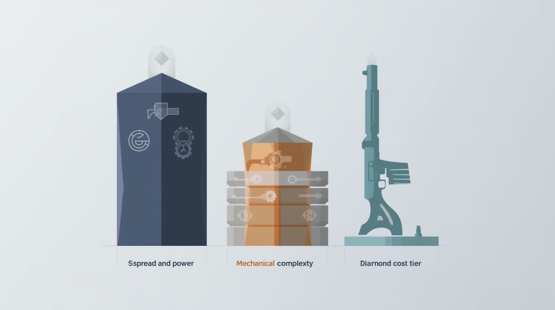 Infographic comparing pump shotgun versus pistol versus rifle for home defense