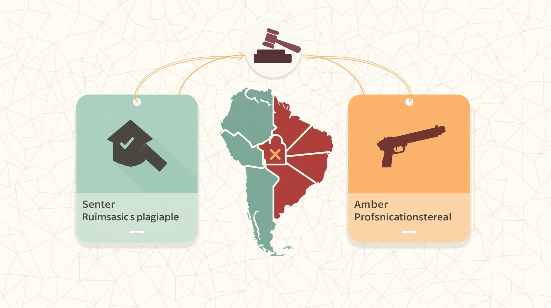 Infographic comparing two state law approaches to black powder gun ownership for convicted felons