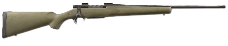 MOSSBERG PATRIOT 270 WIN 22″ – FLUTED MATTE SYN OD GREEN STK