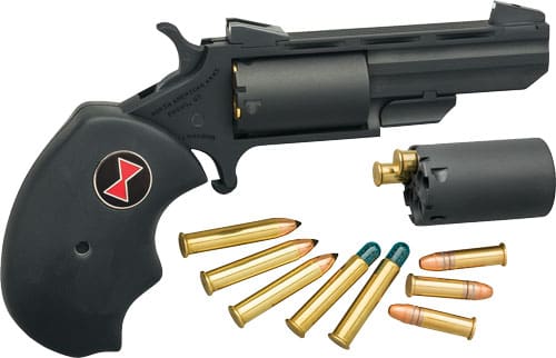 NAA “TRUE BLACK WIDOW” COMBO – 2″ FS 22LR/22WMR CERAKOTE