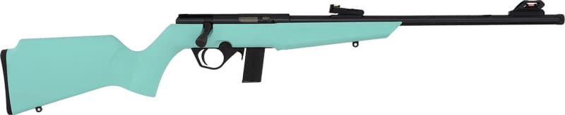 ROSSI RB22 COMPACT 22LR BOLT – 16″ CYAN SYNTHETIC
