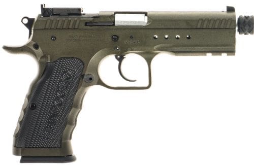 TANFOGLIO TACTICAL PRO 10MM – 4.9″ 17/20RD STEEL THREADED